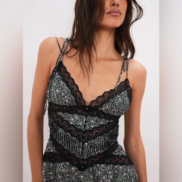 FOR LOVE AND LEMONS FARRAH SLIP DRESS SZ S - Picture 2 of 11